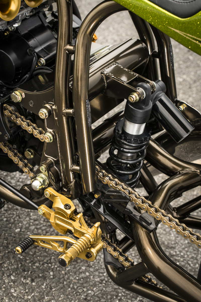 Custom Wolf Dragstyle Kawa GSXR